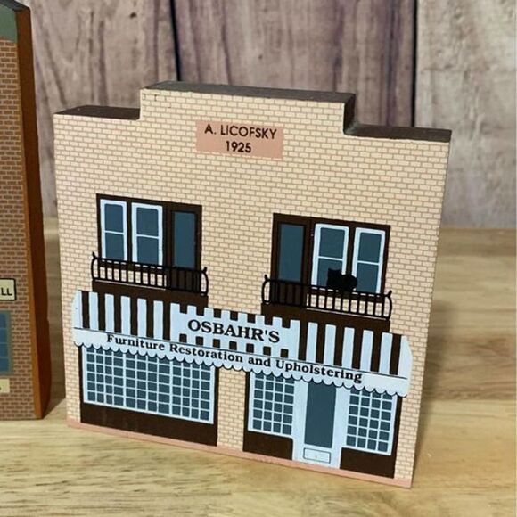 Set of 3 Cats Meow 1991 Series IX Figures - Picture 4 of 7